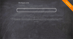 Desktop Screenshot of ibookguy.com